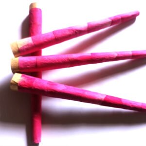 Pink Rose Petals Cones