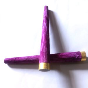 Purple Rose Petals Cones